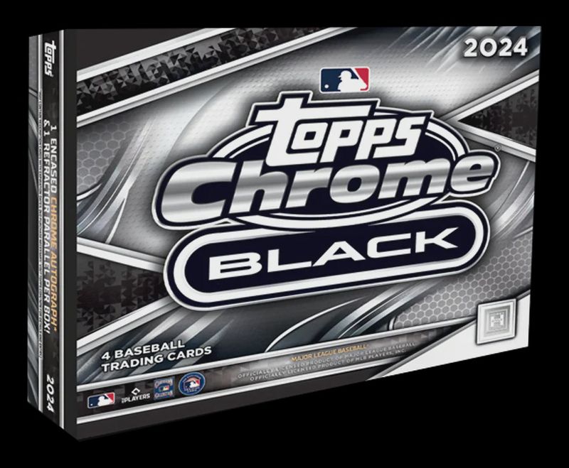 TOPPS CHROME BLACK BASEBALL 2024