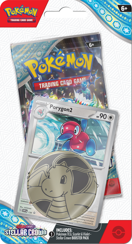 POKEMON SV7 STELLAR CROWN CHECKLANE BLISTER - PORYGON2