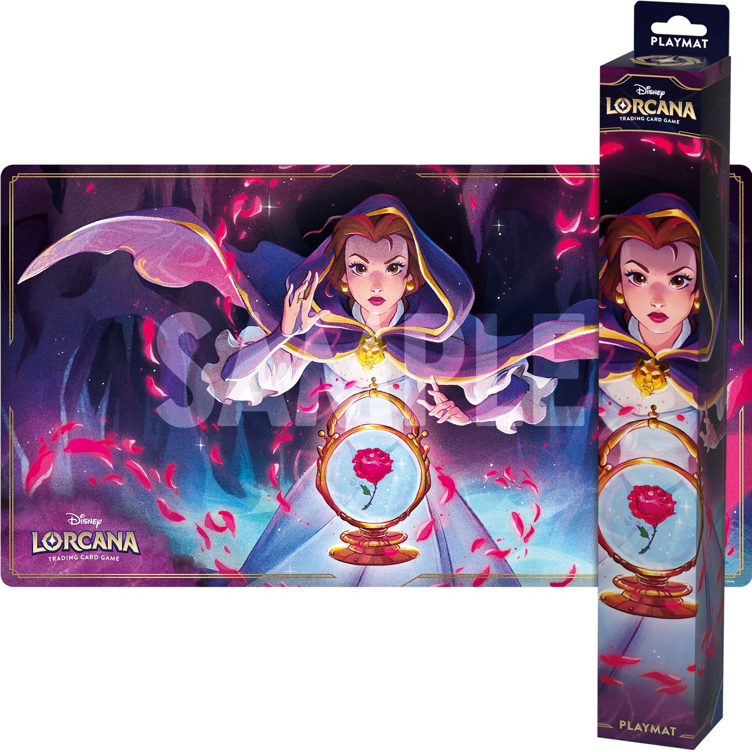 DISNEY LORCANA PLAYMAT SET 5 MAT B - BELLE