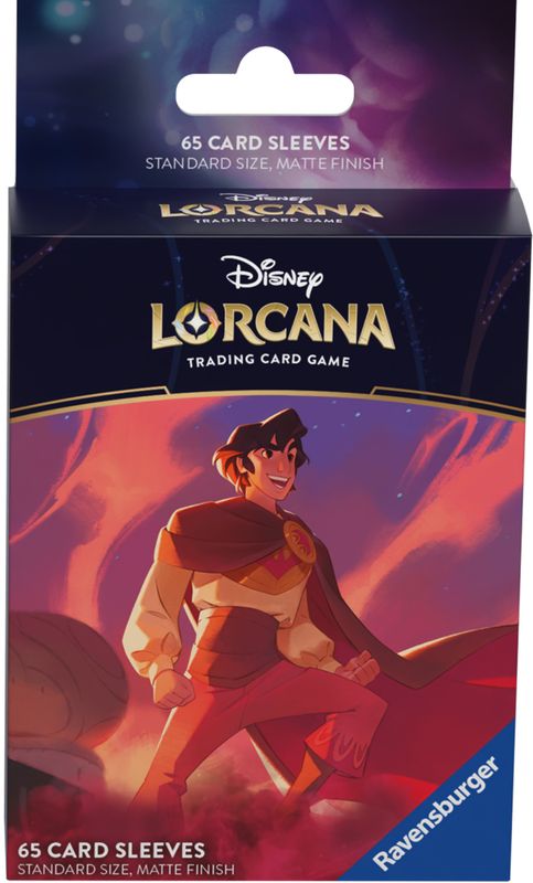 DISNEY LORCANA CARD SLEEVE SET 5 PACK B - ALADDIN