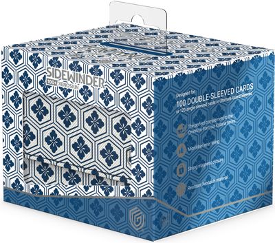 UG DECK CASE SIDEWINDER 100+ SHOGUN&#39;S JOURNEY II SHIPPOU (WHITE/BLUE)