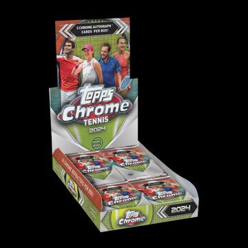 TOPPS CHROME TENNIS 2024