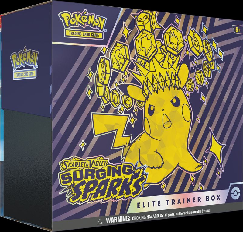 (PRE-ORDER) POKEMON SV8 SURGING SPARKS ELITE TRAINER BOX