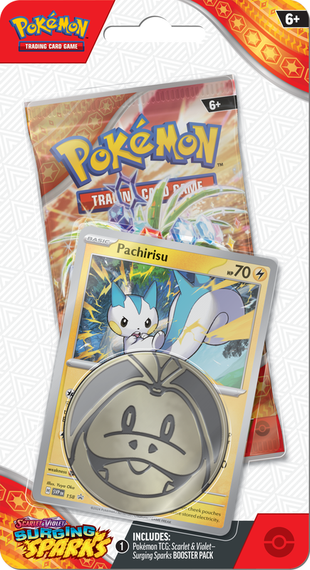POKEMON SV8 SURGING SPARKS CHECKLANE BLISTER - PACHIRISU