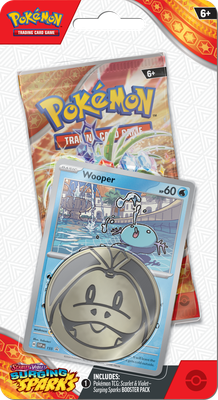 (PRE-ORDER) POKEMON SV8 SURGING SPARKS CHECKLANE BLISTER - WOOPER