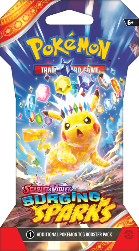POKEMON SV8 SURGING SPARKS SLEEVED PACK