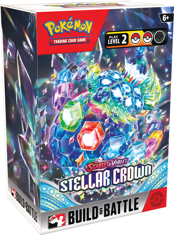 POKEMON SV7 STELLAR CROWN BUILD &amp; BATTLE BOX