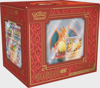 POKEMON CHARIZARD EX SUPER-PREMIUM COLLECTION