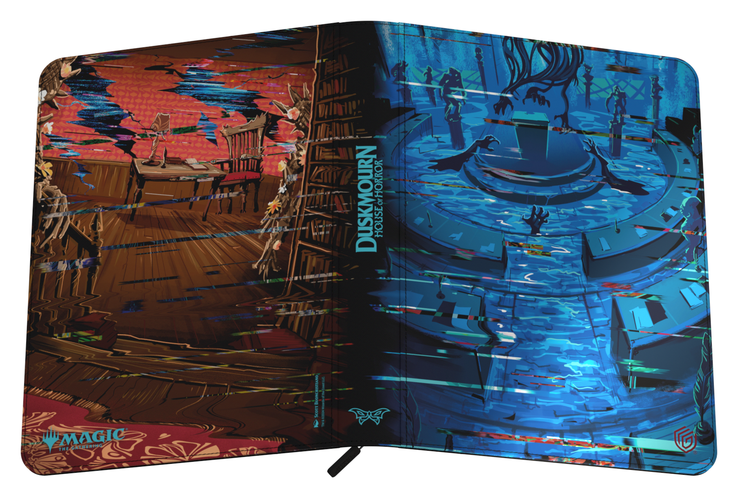 ULTIMATE GUARD ZIPFOLIO 360 XENOSKIN MTG DUSKMOURN  V4