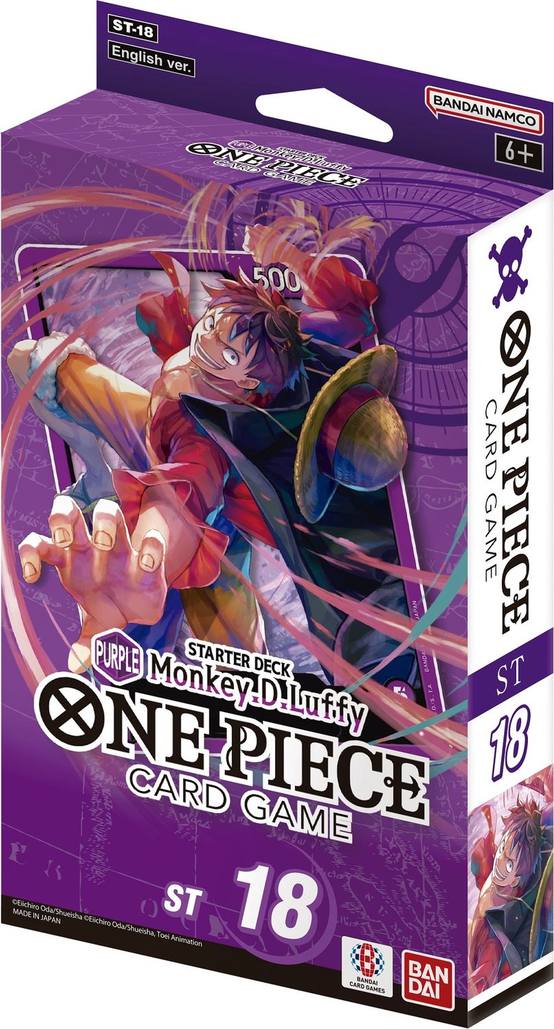 ONE PIECE CG ST18 STARTER - MONKEY.D.LUFFY