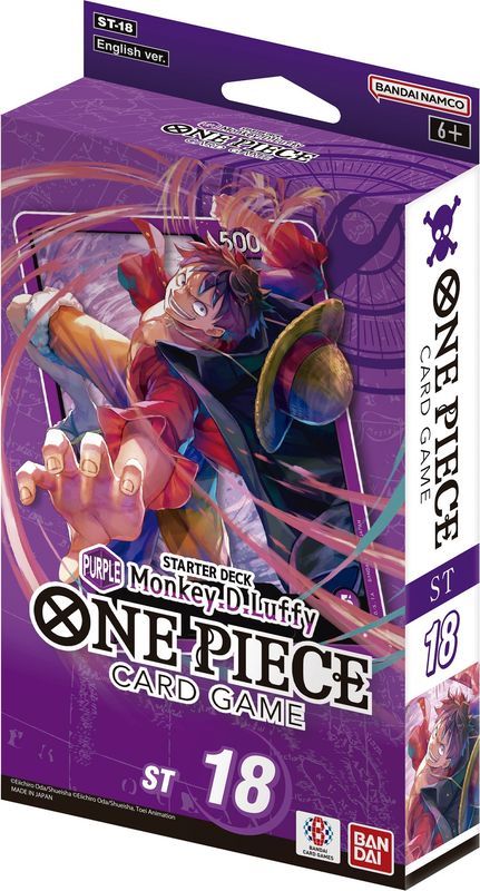 ONE PIECE CG ST18 STARTER - MONKEY.D.LUFFY