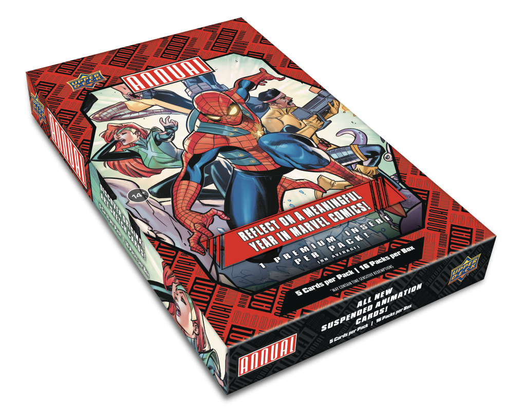 (SOLD IN STORE ONLY) 2024 UPPER DECK MARVEL ANNUAL HOBBY BOX