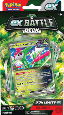 POKEMON BATTLE DECK IRON LEAVES EX