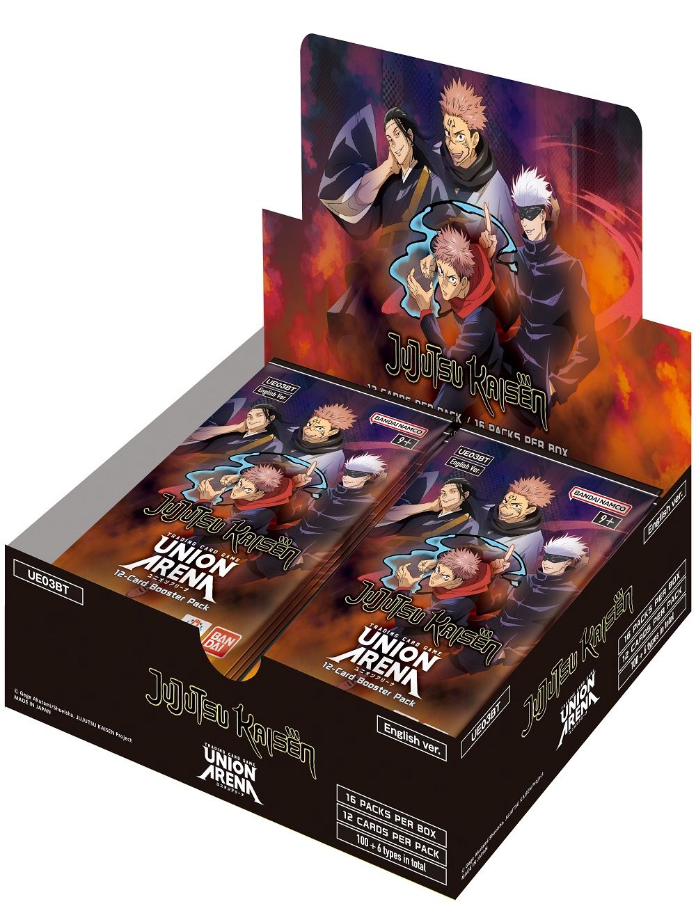 UNION ARENA JUJUTSU KAISEN BOOSTER BOX