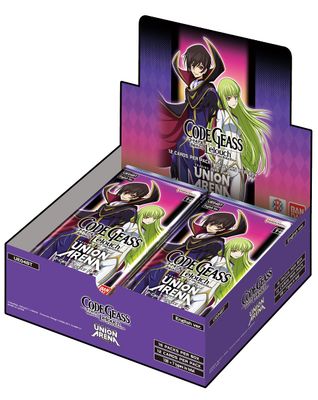 UNION ARENA CODE GEASS LELOUCH OF THE REBELLION BOOSTER BOX