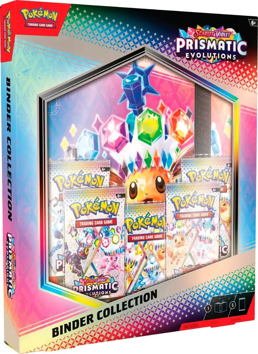 POKEMON SV8.5 PRISMATIC EVOLUTIONS BINDER COLLECTION (LIMIT 1 PER PERSON)