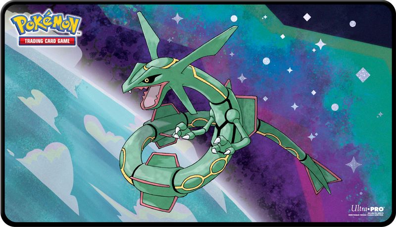 UP PLAYMAT POKEMON RAYQUAZA  LEGENDARY FOIL