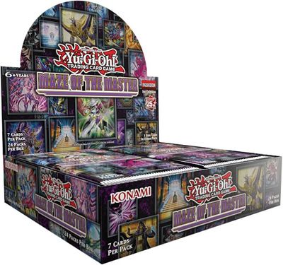 (PRE-ORDER) YUGIOH MAZE OF THE MASTER BOOSTER