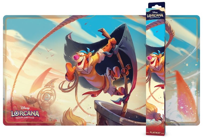 DISNEY LORCANA ARCHAZIA’S ISLAND PLAYMAT SET 7 MAT A - TIGGER
