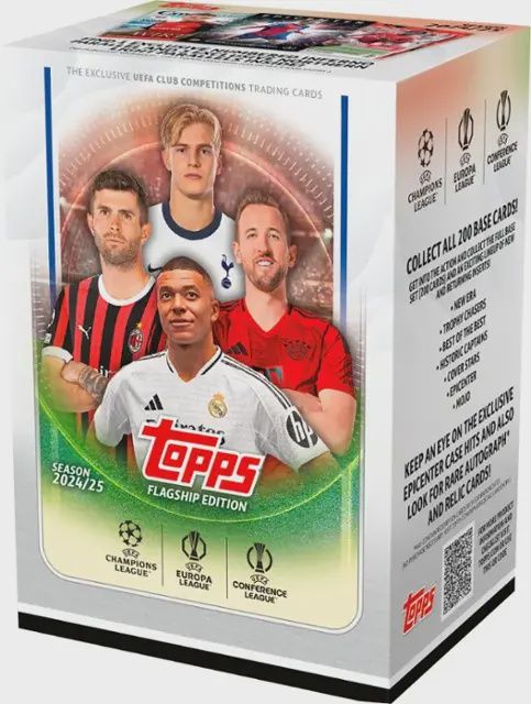 2024-25 TOPPS UEFA CLUB COMPETITIONS VALUE BOX