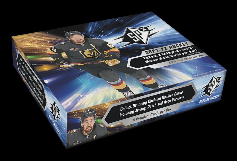 UPPER DECK SPX HOCKEY 2021-22 HOBBY BOX