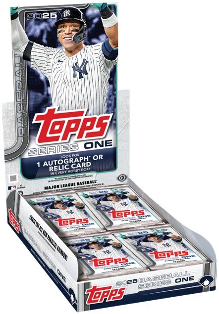 TOPPS BASEBALL SERIES 1 2025 HOBBY BOX