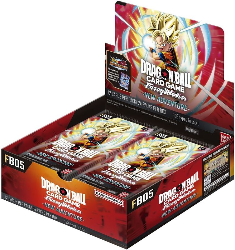 DBS FUSION WORLD 05 NEW ADVENTURE BOOSTER BOX