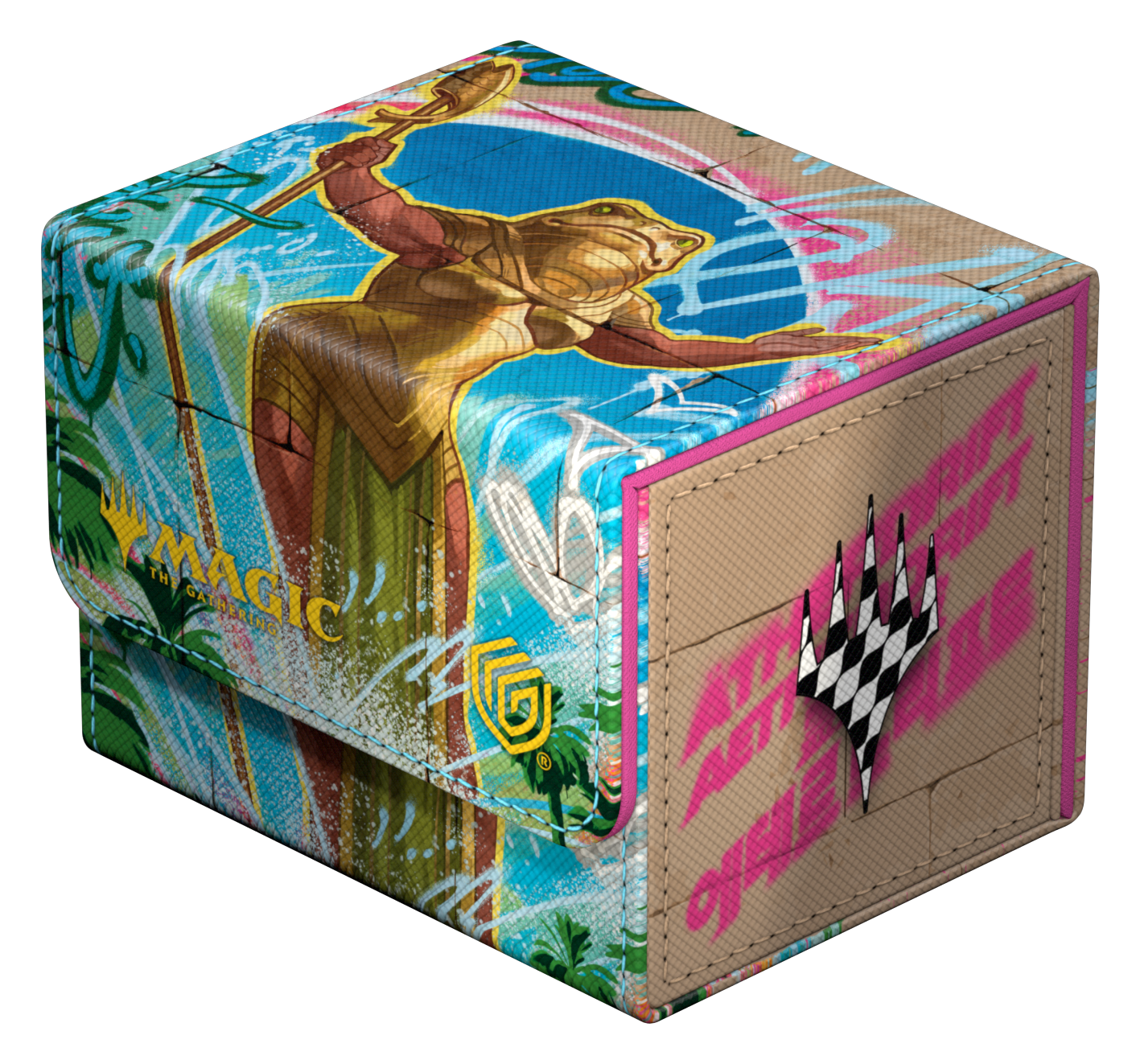 ULTIMATE GUARD DECK CASE SIDEWINDER 100+ XENOSKIN  MTG AETHERDRIFT V6