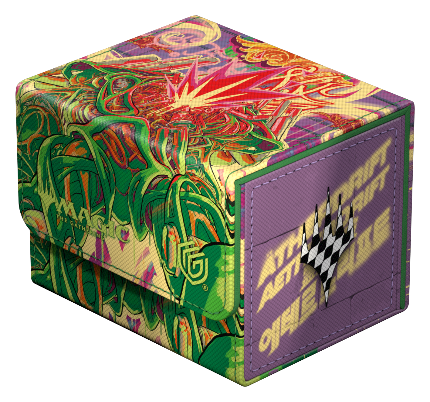 ULTIMATE GUARD DECK CASE SIDEWINDER 100+ XENOSKIN  MTG AETHERDRIFT V8