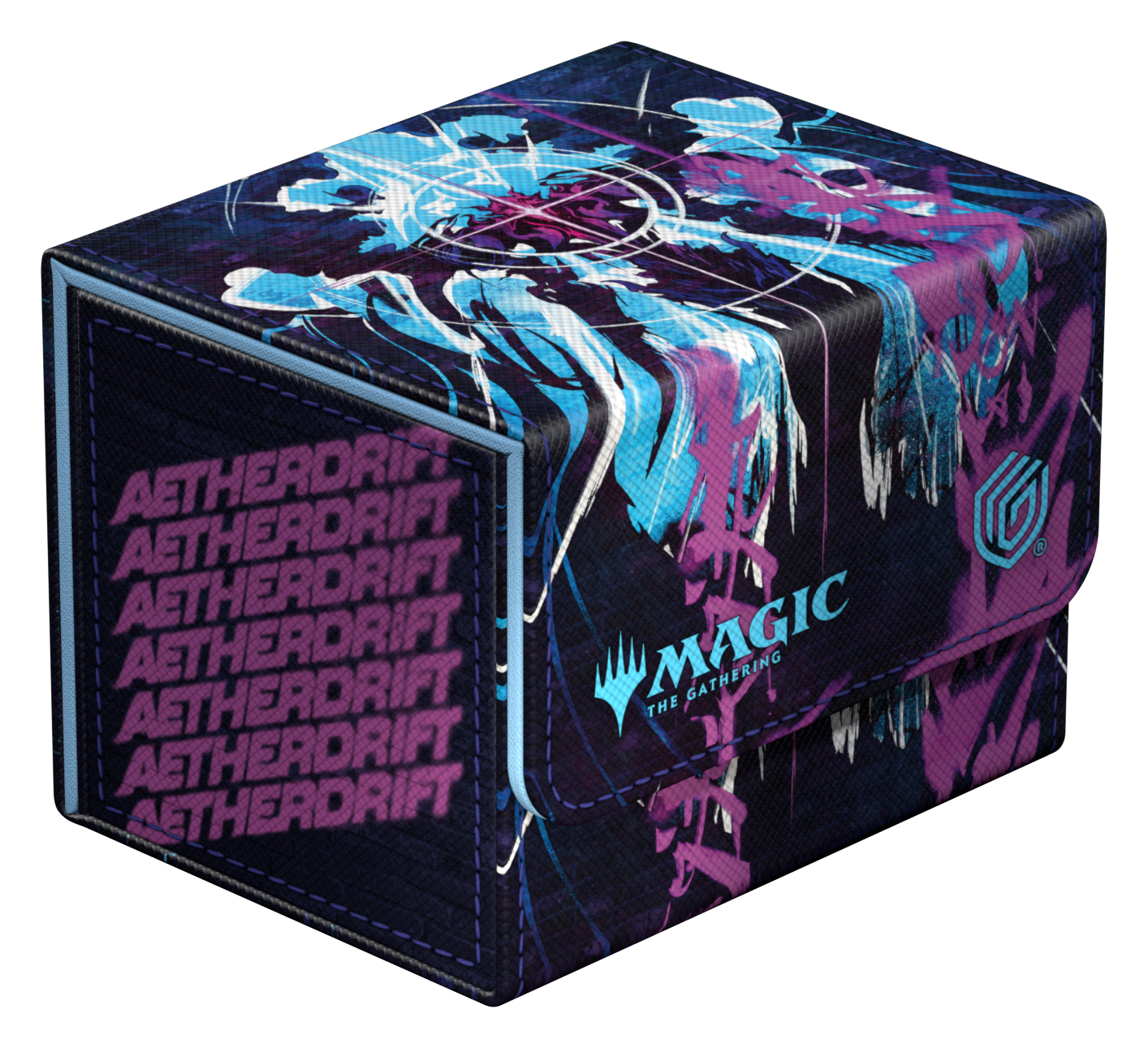 ULTIMATE GUARD DECK CASE SIDEWINDER 100+ XENOSKIN  MTG AETHERDRIFT V4
