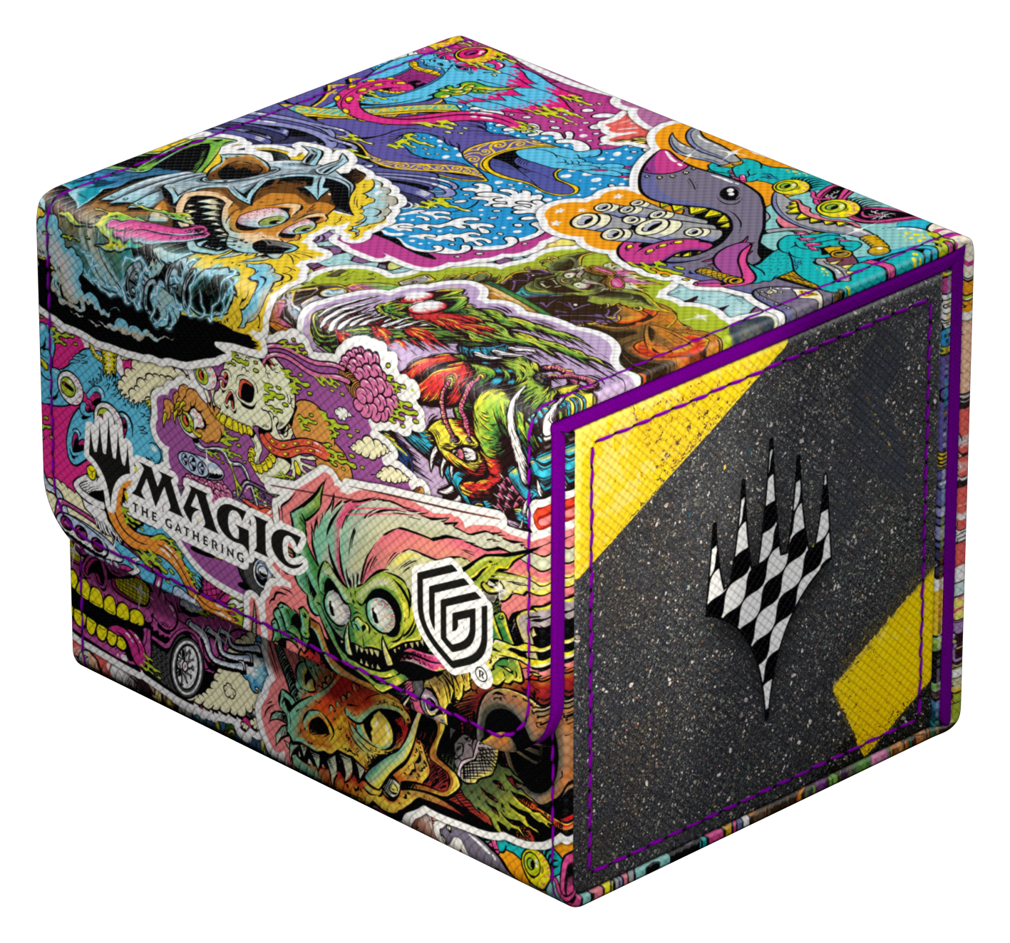 ULTIMATE GUARD DECK CASE SIDEWINDER 100+ XENOSKIN  MTG AETHERDRIFT V9