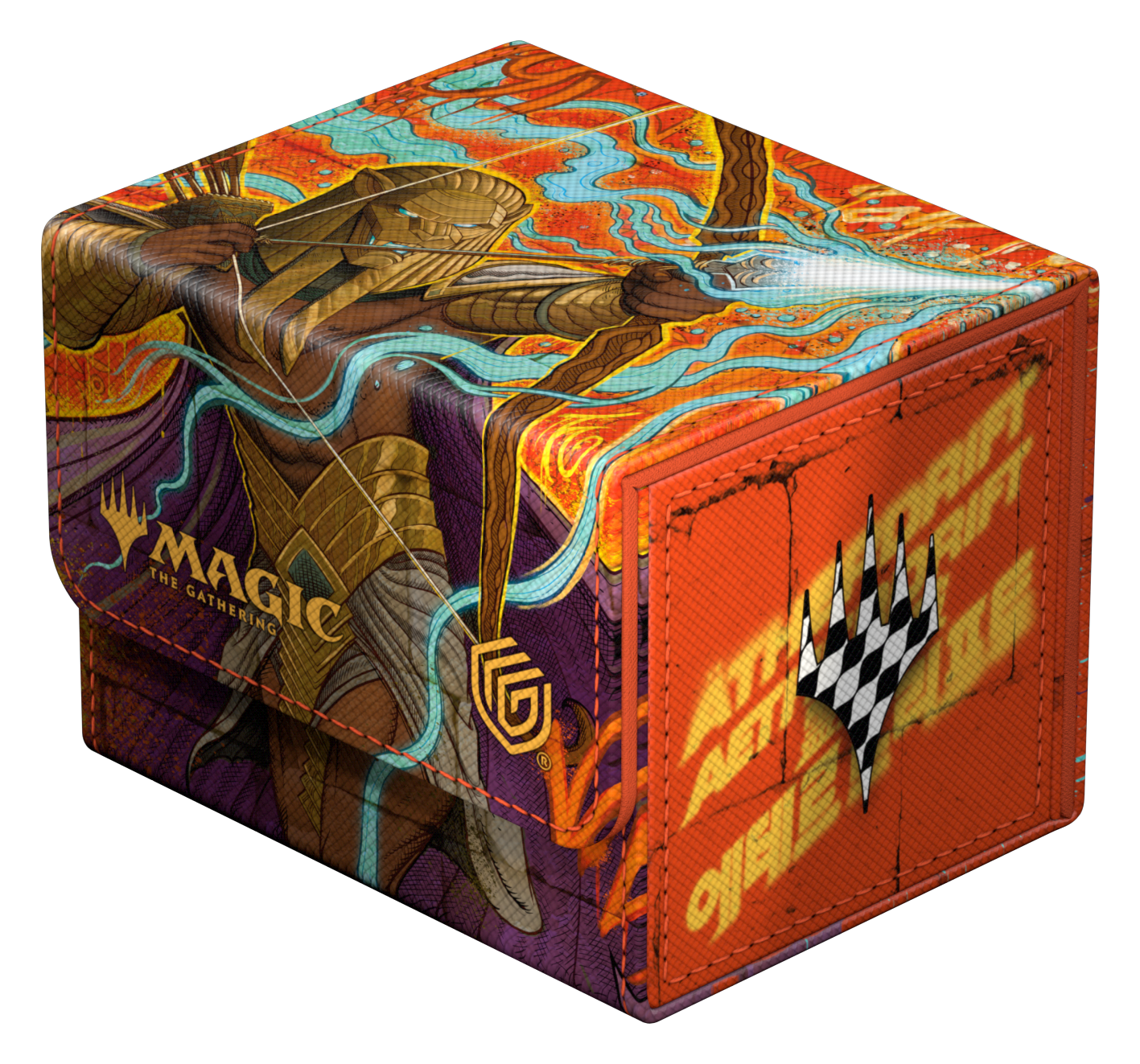 ULTIMATE GUARD DECK CASE SIDEWINDER 100+ XENOSKIN  MTG AETHERDRIFT V3