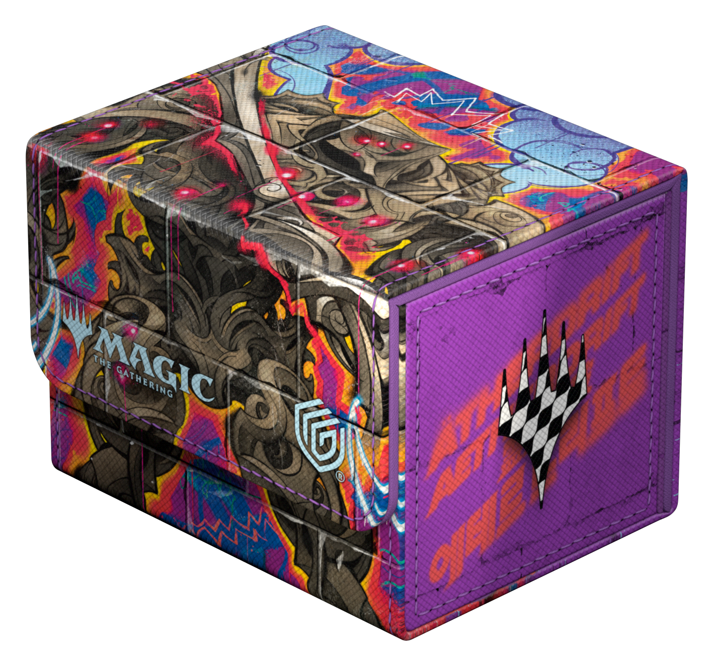 ULTIMATE GUARD DECK CASE SIDEWINDER 100+ XENOSKIN  MTG AETHERDRIFT V2