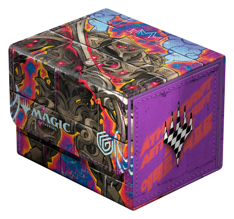 ULTIMATE GUARD DECK CASE SIDEWINDER 100+ XENOSKIN  MTG AETHERDRIFT V2
