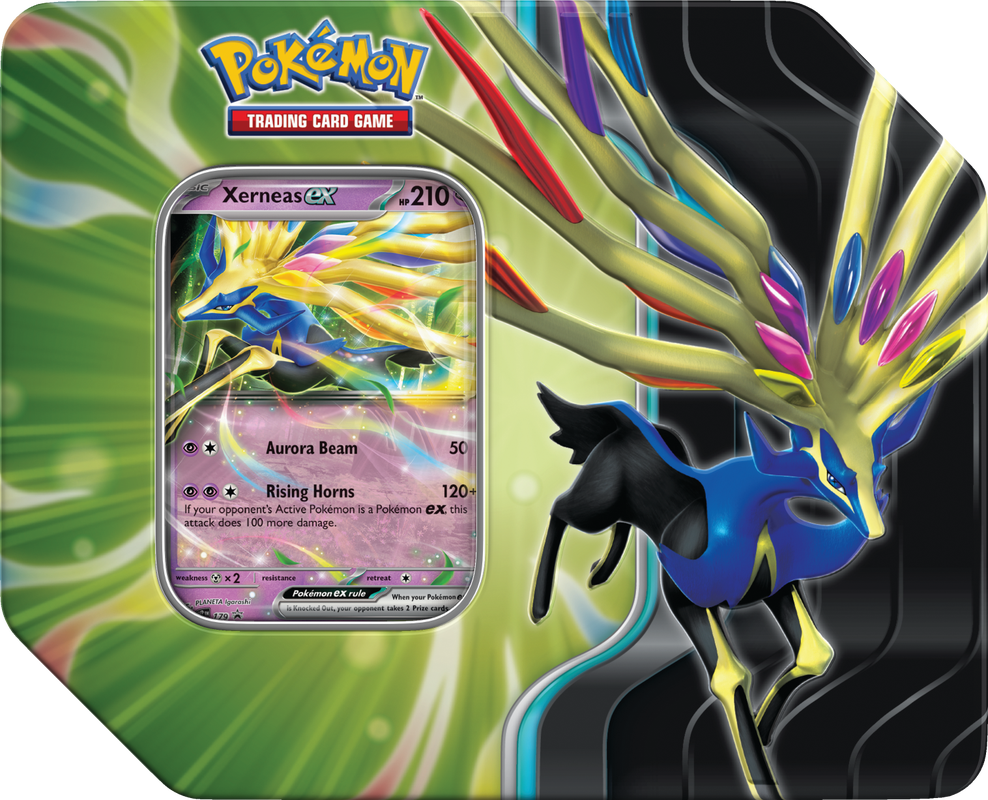 POKEMON AZURE LEGENDS TIN - XERNEAS