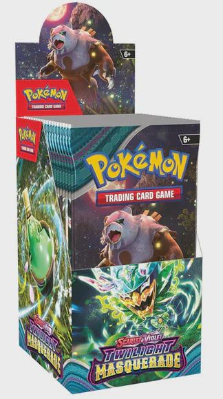 POKEMON SV6 TWILIGHT MASQUERADE HALF BOOSTER BOX - 18 PACK (EURO)