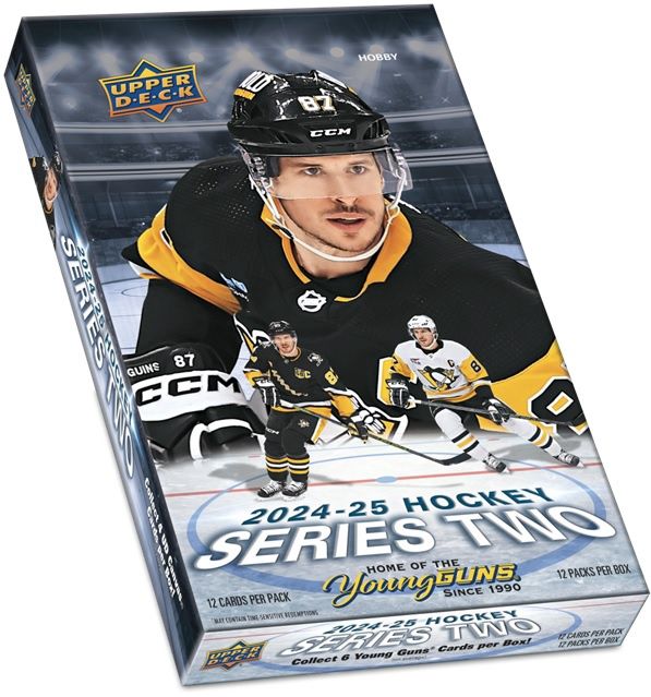 (SOLD IN STORE ONLY) UPPER DECK SERIES 2 HOCKEY 2024-25 HOBBY BOX