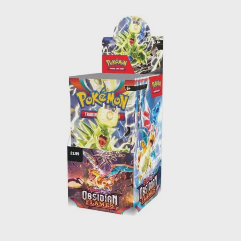 POKEMON SV3 OBSIDIAN FLAMES HALF BOOSTER BOX - 18 PACK (EURO)