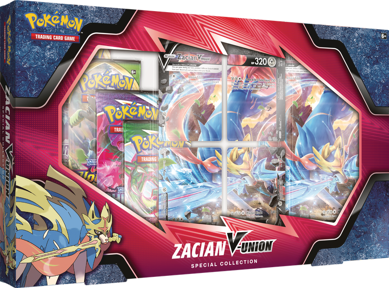 POKEMON ZACIAN V-UNION SPECIAL COLLECTION BOX