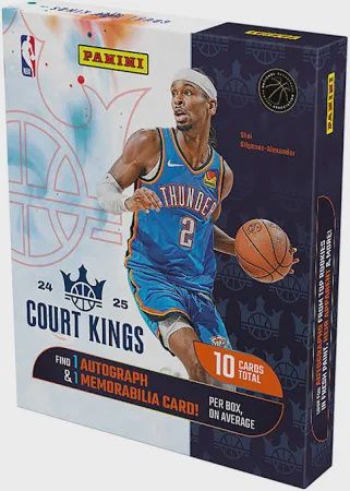 2024-25 PANINI COURT KINGS BASKETBALL HOBBY BOX