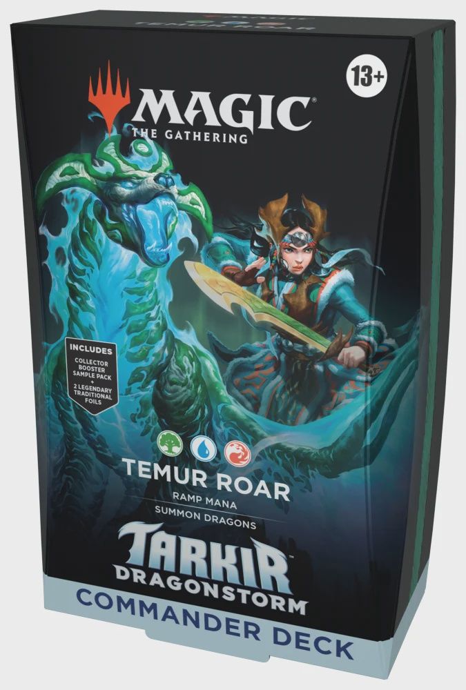 MTG TARKIR DRAGONSTORM COMMANDER DECK - TEMUR ROAR