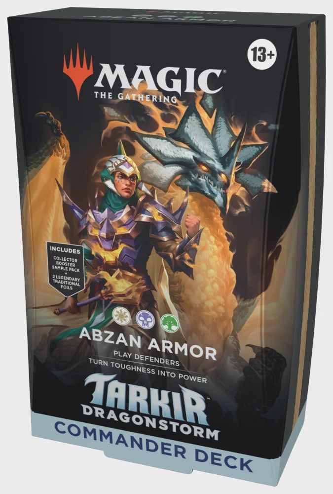 MTG TARKIR DRAGONSTORM COMMANDER DECK - ABZAN ARMOR
