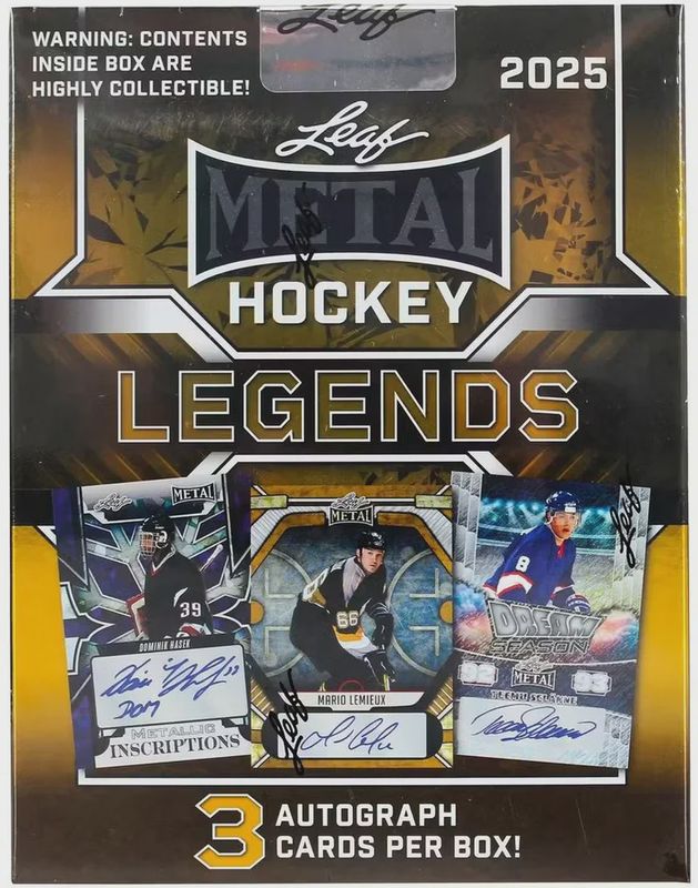 2024-25 LEAF METAL HOCKEY LEGENDS