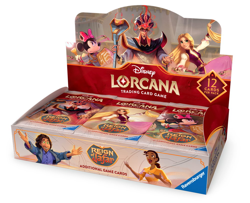 DISNEY LORCANA REIGN OF JAFAR BOOSTER BOX