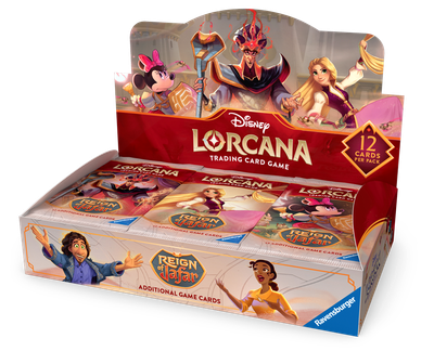 DISNEY LORCANA REIGN OF JAFAR BOOSTER BOX