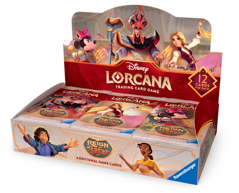 DISNEY LORCANA REIGN OF JAFAR BOOSTER BOX