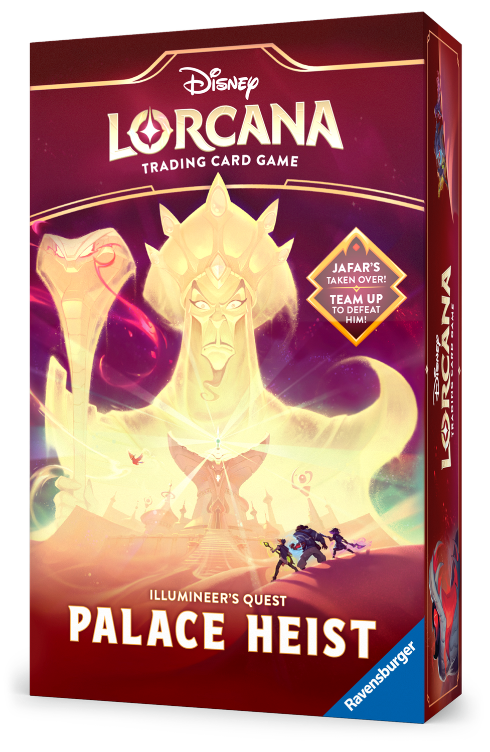 DISNEY LORCANA REIGN OF JAFAR ILLUMINEER&#39;S QUEST PALACE HEIST