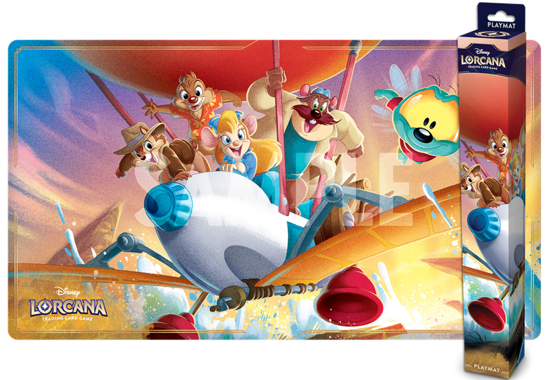 DISNEY LORCANA PLAYMAT SET 8 MAT A - RESCUE RANGERS