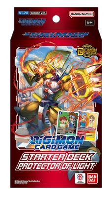 DIGIMON CG ST20 STARTER DECK PROTECTOR OF LIGHT