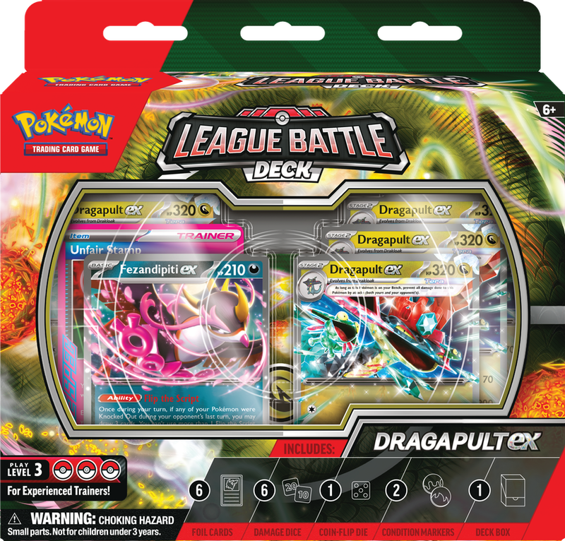 POKEMON DRAGAPULT EX LEAGUE BATTLE  DECK